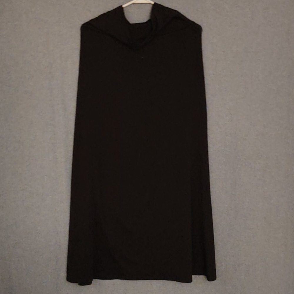 Lily Rose simple black maxi dress